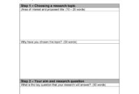 Choose From 40 Research Proposal Templates Examples 100 In Research Proposal Outline Template