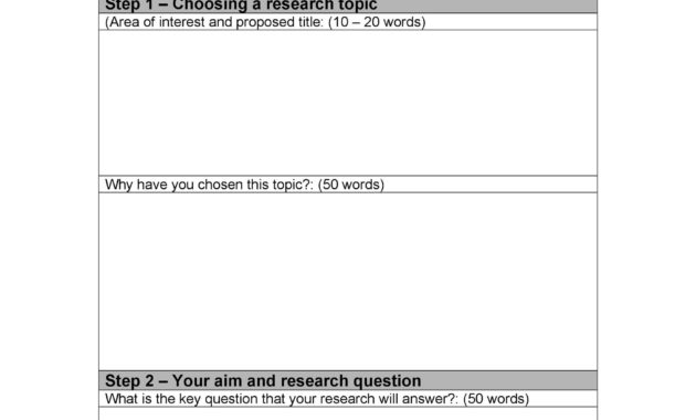 Choose From 40 Research Proposal Templates Examples 100 In Research Proposal Outline Template