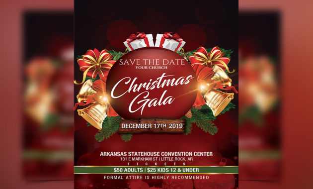 Christmas Flyer Templates Archives Flyerthemes Regarding Save The Date Business Event Templates