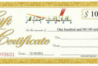 Christmas Gift Idea Naperville Fitness And Regarding Weight Loss Certificate Template Free 8 Ideas