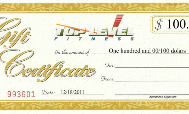 Christmas Gift Idea Naperville Fitness And Regarding Weight Loss Certificate Template Free 8 Ideas