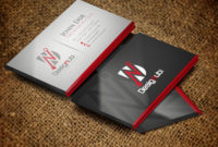 Classic Business Card Design Template Designub With Generic Business Card Template