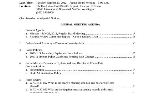 Client Meeting Agenda Template 10 Free Word Pdf Regarding Awesome Agenda Template For Client Visit