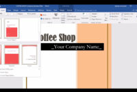 Coffee Shop Business Plan Template Cover Page Example In Business Plan Cover Page Template