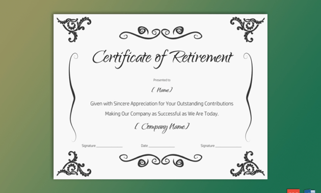 Colorful Clown Happy Birthday Gift Certificate Template For Free Retirement Certificate Templates For Word