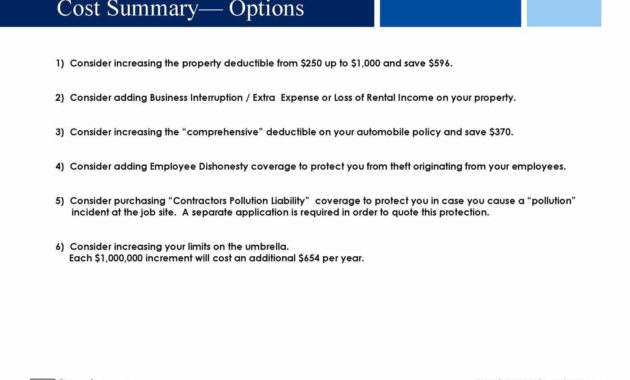 Commercial Insurance Proposal Sample Versionscott With Regard To Insurance Proposal Template