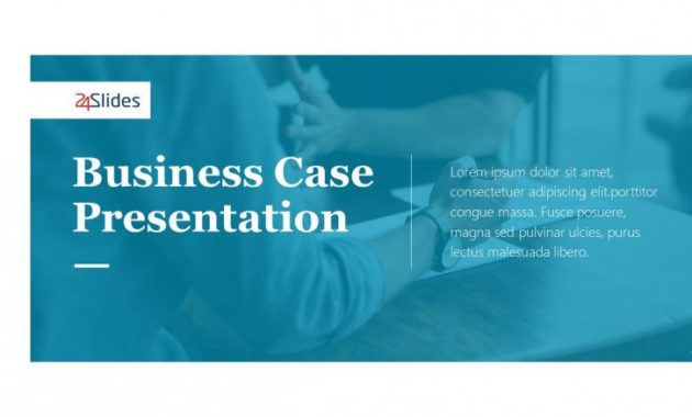 Complete Business Case Presentation Template Free For Template For Business Case Presentation