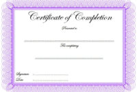 Completion Certificate Editable 10 Template Ideas Inside Quality 9 Math Achievement Certificate Template Ideas