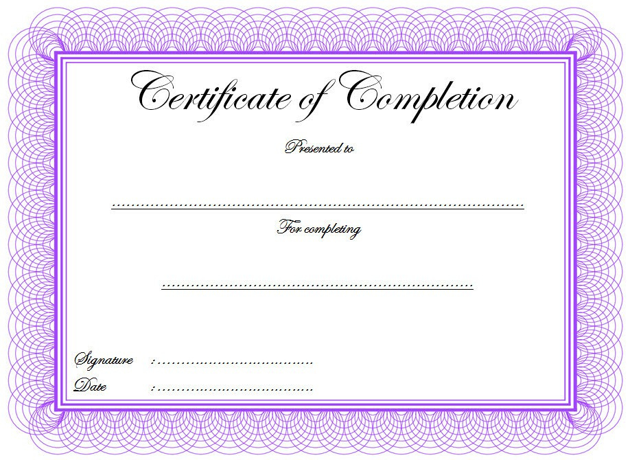 Completion Certificate Editable 10 Template Ideas Inside Quality 9 Math Achievement Certificate Template Ideas