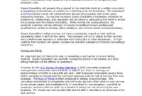 Consulting Business Plan Excerpt Sample Plan Llc Regarding Business Plan Template For Consulting Firm