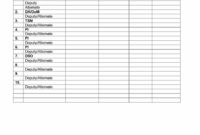 Conversation Log Template Collection For Amazing Call Back Log Template