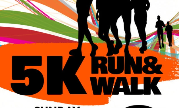 Copy Of 5K Run Walk Flyer Postermywall In Best Marathon Certificate Template 7 Fun Run Designs
