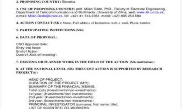 Cost Proposal Template Free Sample Example Format Download With Amazing Cost Proposal Template
