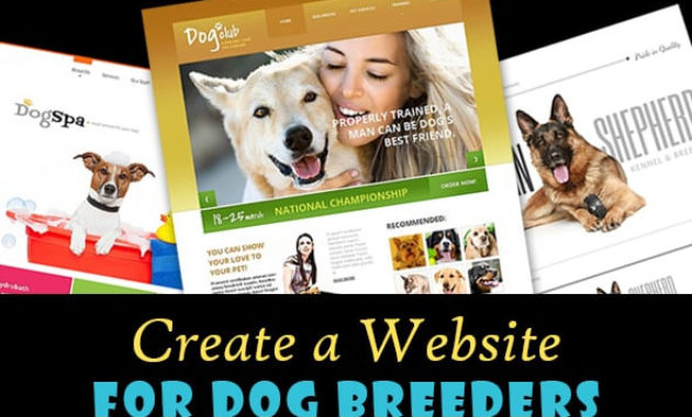 Create A Website For Dog Breeders Simple Tips With Dog Breeding Business Plan Template