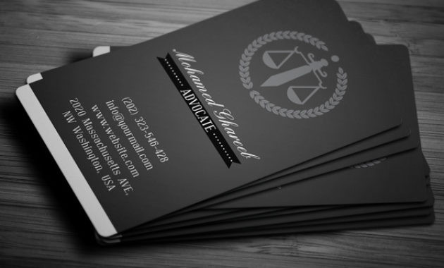 Creative Lawyer Business Card 4 On Behance Regarding Lawyer Business Cards Templates