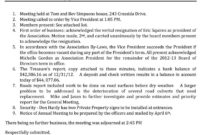 Crescent Orchard Owner&amp;#039;S Association In Best Hoa Meeting Agenda Template