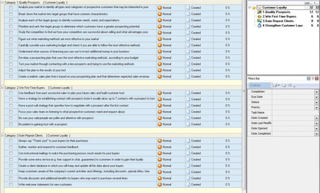 Customer Loyalty Checklist To Do List Organizer With Regard To Customer Service Business Plan Template