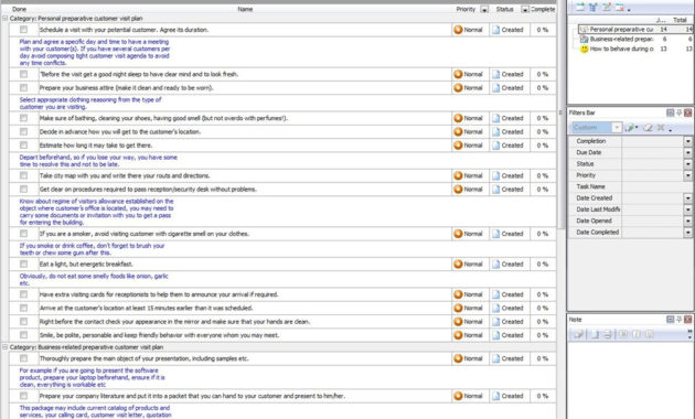 Customer Management Templates For Customer Service Business Plan Template