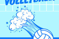 Customize 26 Volleyball Poster Templates Online Canva Regarding Amazing Volleyball Tournament Certificate