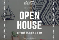 Customize 498 Open House Invitation Templates Online Canva Regarding Business Open House Invitation Templates Free