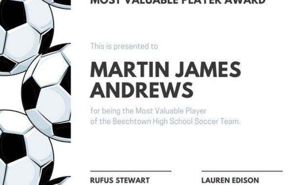 Customize 52 Sport Certificate Templates Online Canva Inside Sports Day Certificate Templates