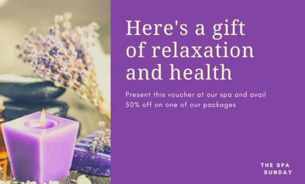Customize 61 Massage Gift Certificate Templates Online Throughout Free Massage Gift Certificate Template Free Printable
