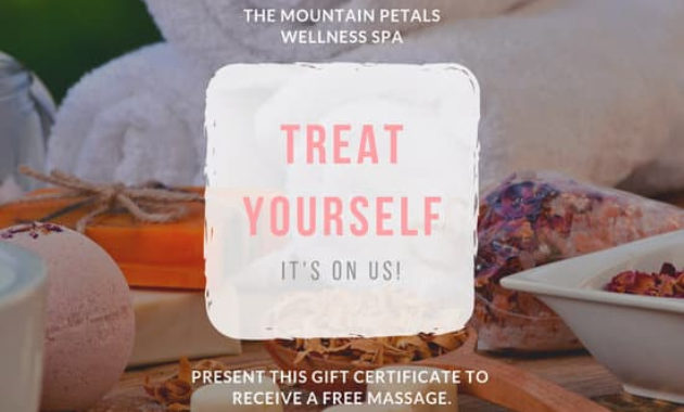 Customize 81 Spa Gift Certificate Templates Online Canva With Free Spa Day Gift Certificate Template