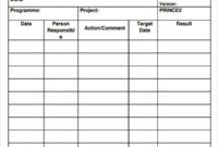 Daily Log Template Excel Printable Schedule Template Pertaining To Manager Log Book Template