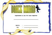 Dance Award Certificate Template 8 Best Ideas Intended For Quality Ballet Certificate Templates