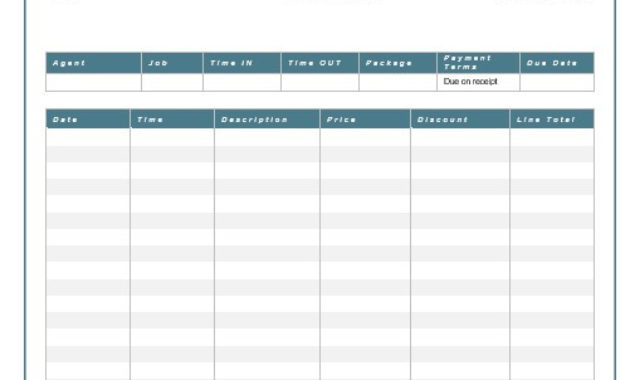 Daycare Invoice Templates Printable Within Daycare Business Plan Template Free Download