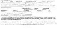 Death Certificate Translation Template Great Sample Throughout Death Certificate Translation Template
