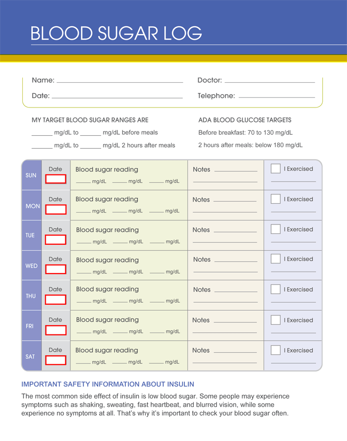 Diabetes Blood Test Record Sheet Eczaproductosebco In Printable Diabetes Testing Log Template