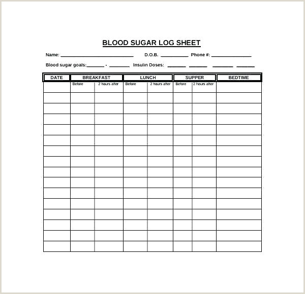Diabetic Printable Log Book Sheet Inside Quality Diabetes Record Log Template