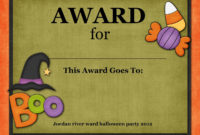Digital Designs Scrapbooking Halloween Costume Contest Awards Inside Quality Halloween Costume Certificates 7 Ideas Free