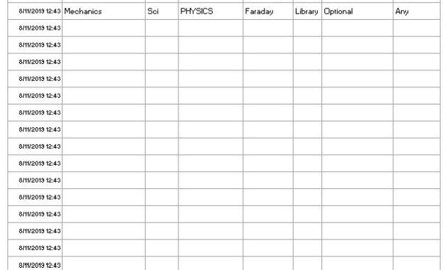 Document Log Templates 7 Free Printable Word Excel With Staff Communication Log Template