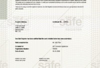 Domestic Electrical Installation Certificate Example Inside Minor Electrical Installation Works Certificate Template