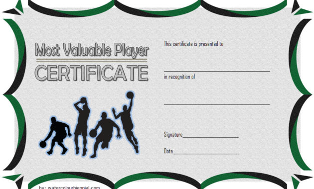 Download 10 Basketball Mvp Certificate Editable Templates Throughout Basketball Tournament Certificate Templates