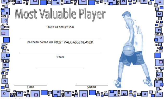 Download 10 Basketball Mvp Certificate Editable Templates With Free 7 Basketball Achievement Certificate Editable Templates