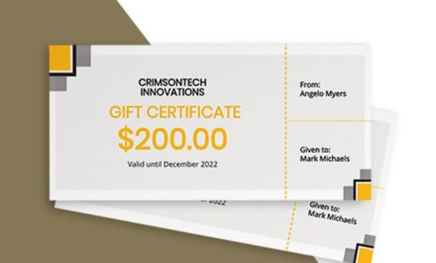 Download 4 Company Gift Certificate Templates Pdf Throughout Gift Certificate Template Publisher