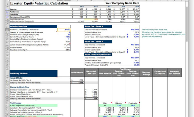Download Business Plan Financial Projections Template Inside Business Plan Template Excel Free Download
