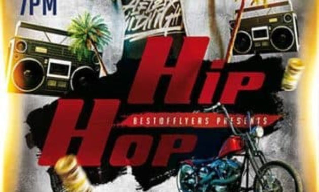 Download Free Hip Hop Flyer Psd Templates For Photoshop In Hip Hop Dance Certificate Templates