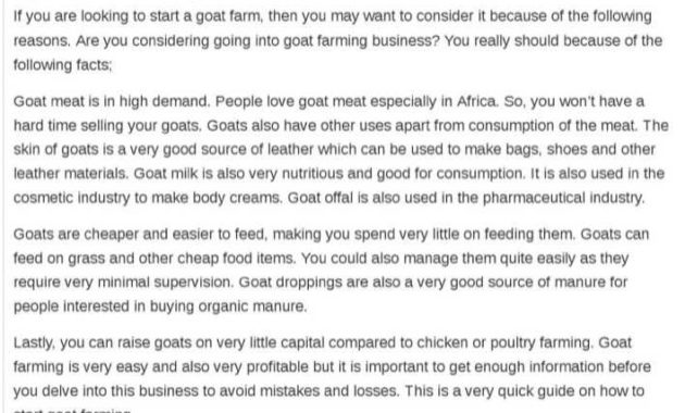 Download Goat Farming Business Plan Template Free Download Inside Agriculture Business Plan Template Free