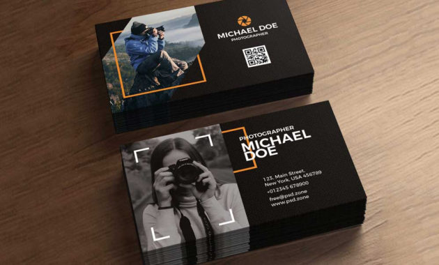 Download This Free Photography Business Card Template Pertaining To Free Business Card Templates For Photographers
