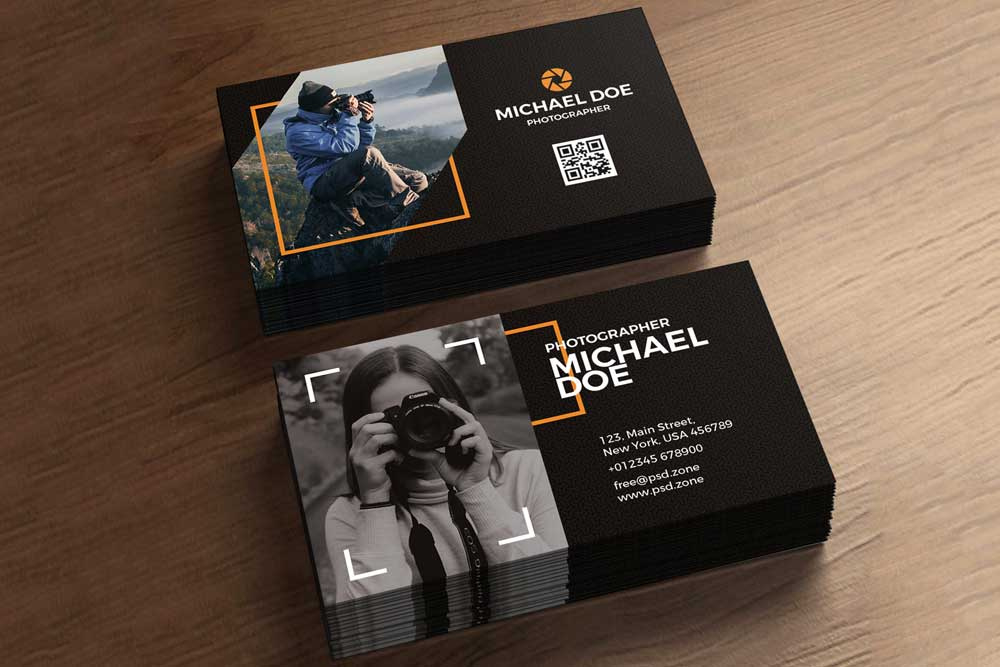 Download This Free Photography Business Card Template Pertaining To Free Business Card Templates For Photographers