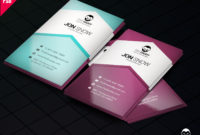 Downloadcreative Business Card Psd Free Psddaddy Inside Business Card Template Photoshop Cs6