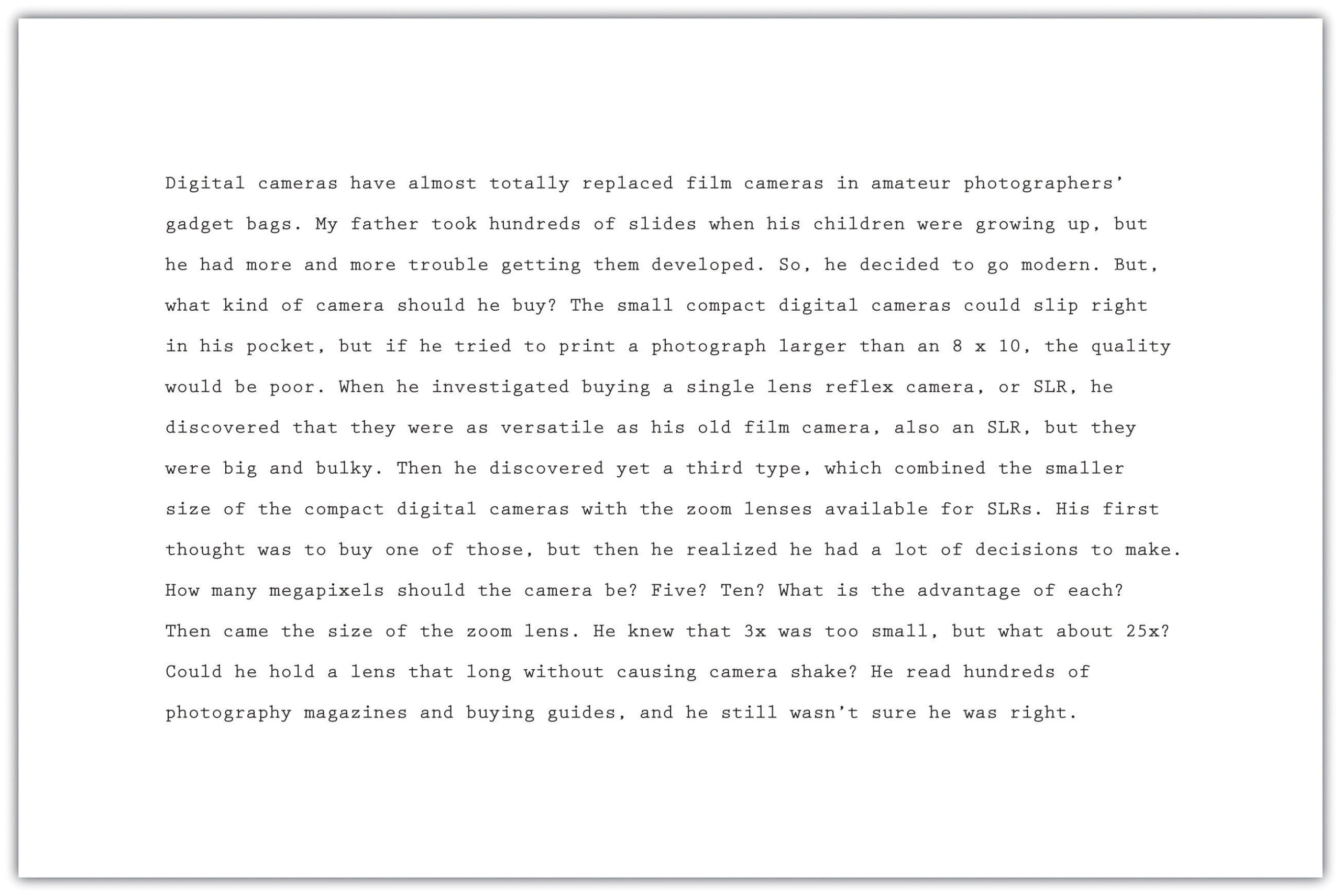 Drafting Business Communication Communication Business Regarding Business Process Narrative Template