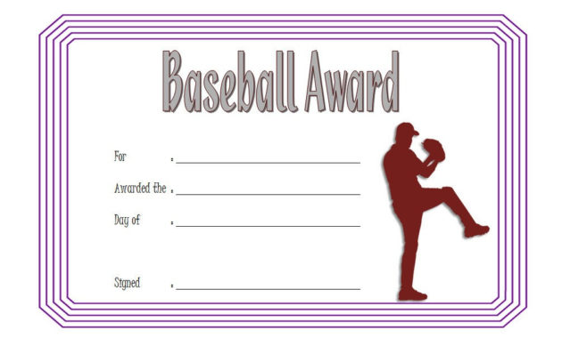 Editable Baseball Award Certificates 9 Sporty Designs Free Inside Amazing Essay Writing Competition Certificate 9 Designs