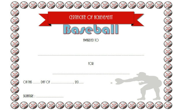 Editable Baseball Award Certificates 9 Sporty Designs Free Intended For Quality 9 Math Achievement Certificate Template Ideas