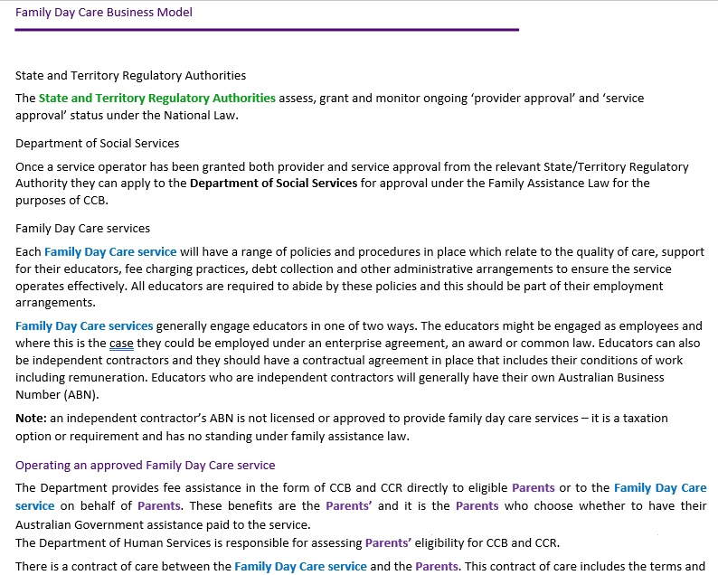Editable Daycare Business Plan Template Room Surf With Regard To Daycare Center Business Plan Template