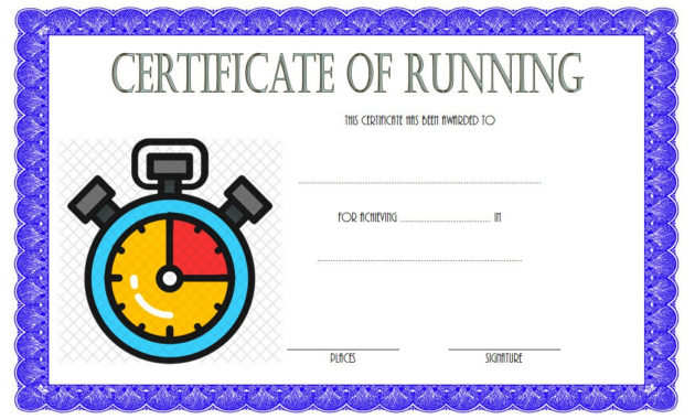 Editable Running Certificate 10 Best Options For Marathon Certificate Templates